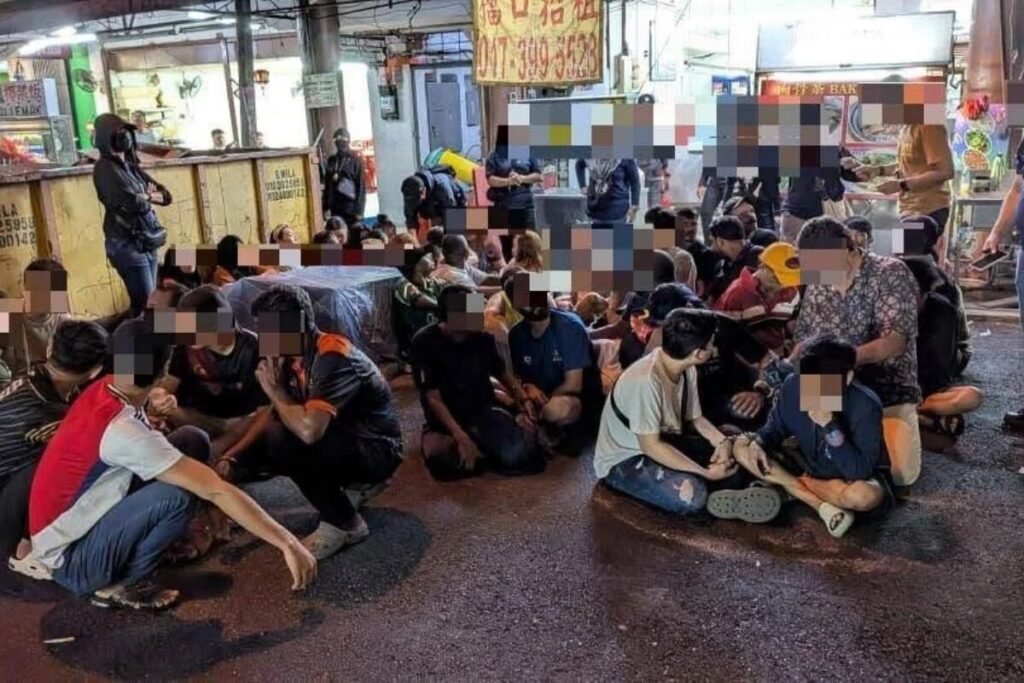 旧巴生路非法移民