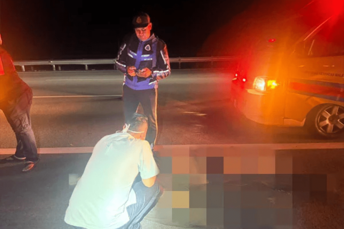 目击者叙述南北大道惨剧:摩哆撞抛锚罗厘 2青年丧命