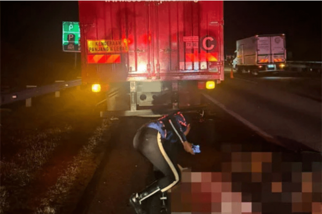 南北大道致命车祸